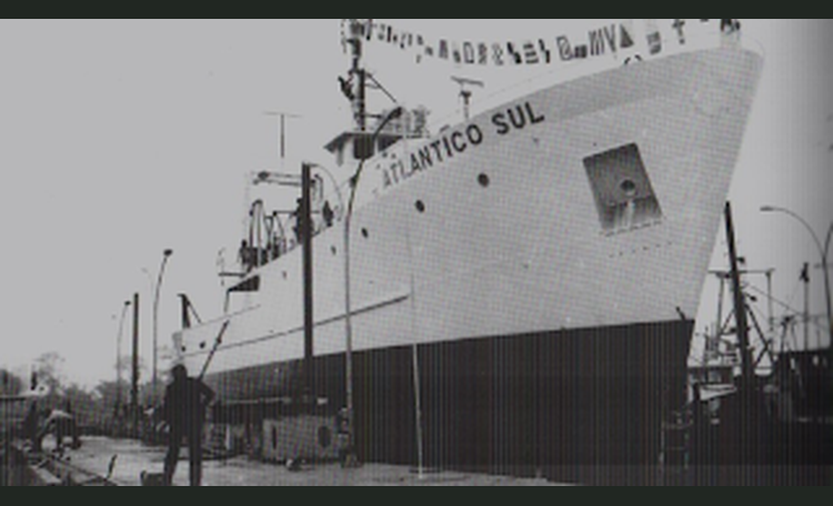 A FURG recebe o navio de pesquisa oceanográfico Atlântico Sul.